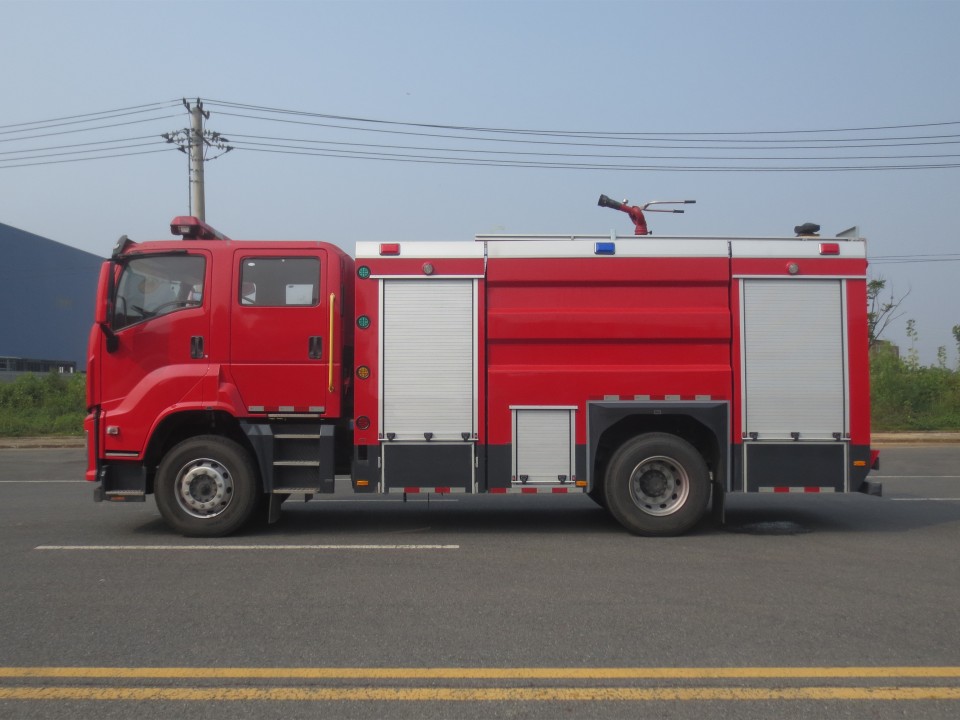慶鈴泡沫消防車(chē)（6.3噸）圖片